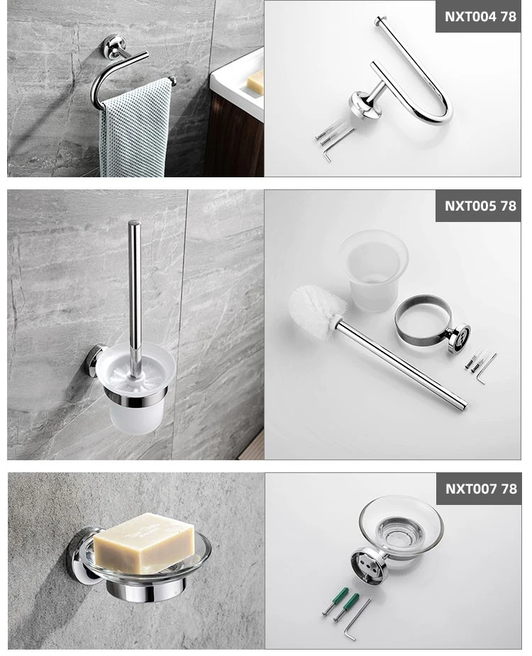 Luxury Chrome Bathroom Accessories Set best