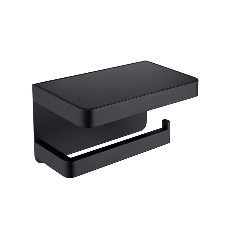 Matte Black Bath Towel Shelf price